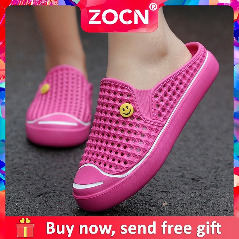 Dép nhựa xăng đan đế bằng nhập khẩu Hàn Quốc dành cho nam không trơn trượt ZOCN