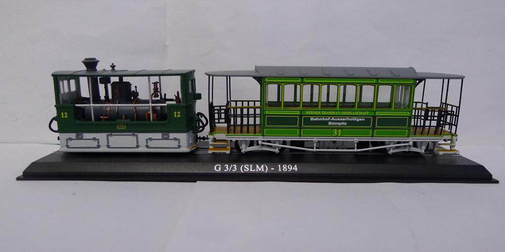 G 3 3 SLM 1984 Tram 1 87 Diecast Model