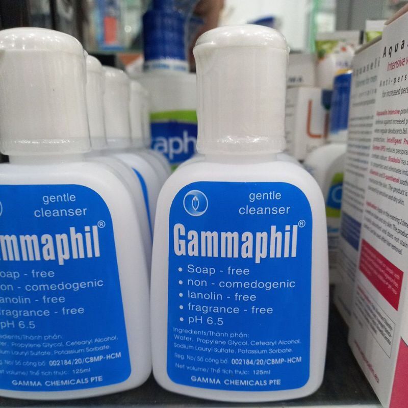 SỮA RỬA MẶT DỊU NHẸ GAMAPHIL 125 ml