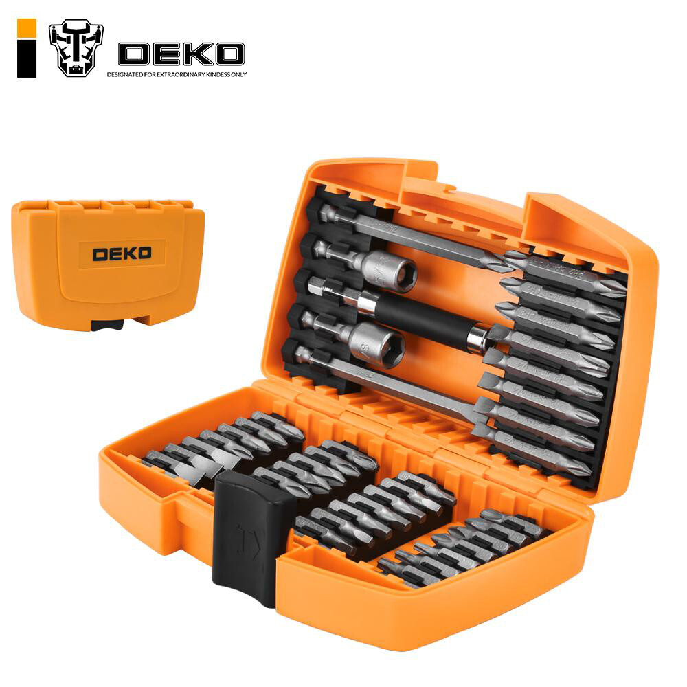 Bộ Tua Vít DEKO 46 Trong 1 Đầu Phillips/Rãnh Với Nhiều Công Cụ Từ Tính Bộ Dụng Cụ Cầm Tay Sửa Chữa Thiết Bị Gia Dụng