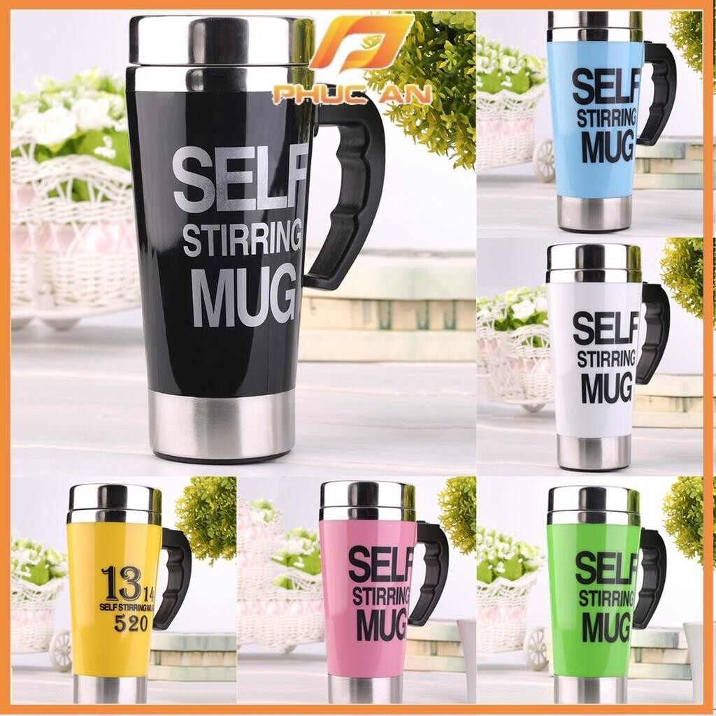 Cốc Tự Khuấy Tiện Ích Self Stirring Mug