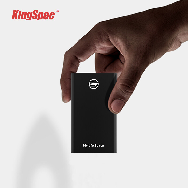 Kingspec SSD ngoài 480GB 960GB 500 MB/giây USB 3.1 xách tay SSD Loại-C Giao diện ổ cứng lưu trữ thể 