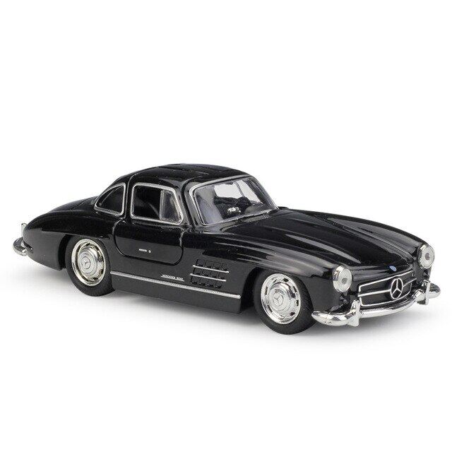 WELLY Diecast 1:36 Car Similator Hyundai Audi Benz BMW GTR Toy Vehicle Model Pull Back Car Alloy Metal Toy Kid Gifts Collection - 4