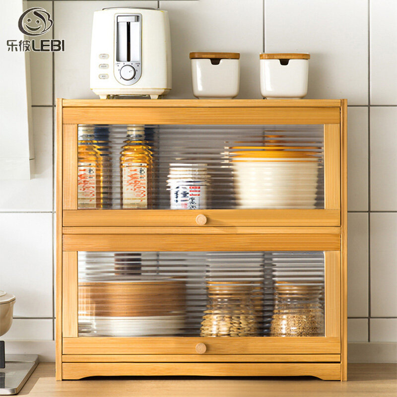 Kitchen shelves, seasoning dishes, storage shelves, microwave ovens, multi-layer supplies, household products, countertop storage cabinets ราคา 555 บาท*ส่งฟรี