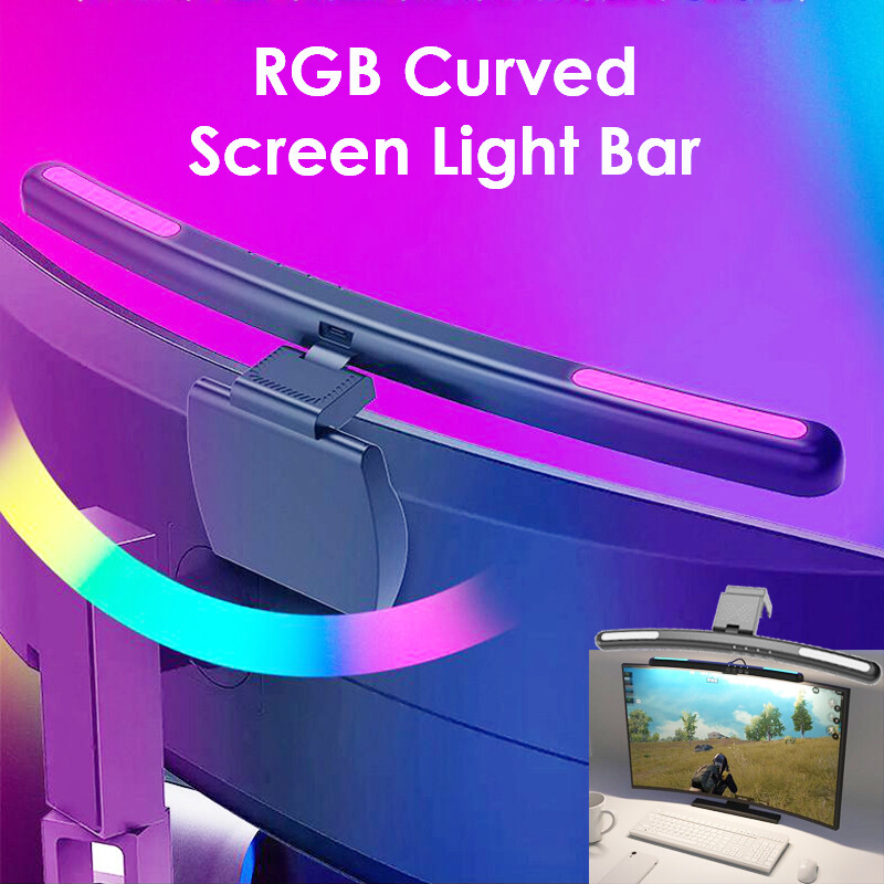 5 Colors RGB Led Monitor Light Bar For Curve Screen Lights 40cm Linear
