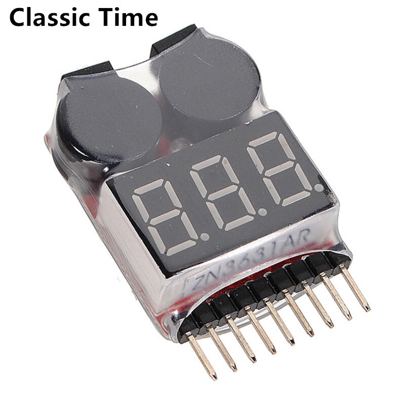 Bộ kiểm tra chỉ báo điện áp lipo của đèn led 1-8s