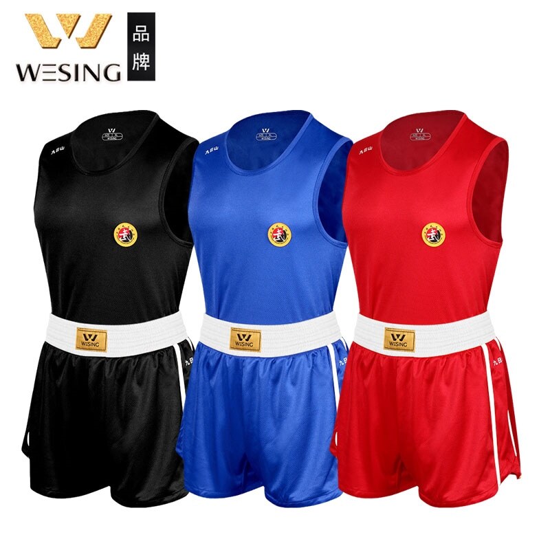 Jiurishan Sanda clothing Adult children s boxing clothing Muay Thai