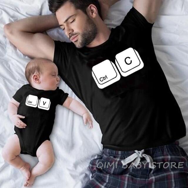 t shirt daddy and son