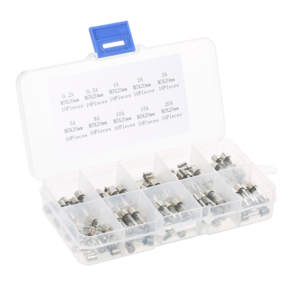 10Pcs Set 5x20mm 6x30mm Quick Blow Glass Tube Fu... - Vicedeal