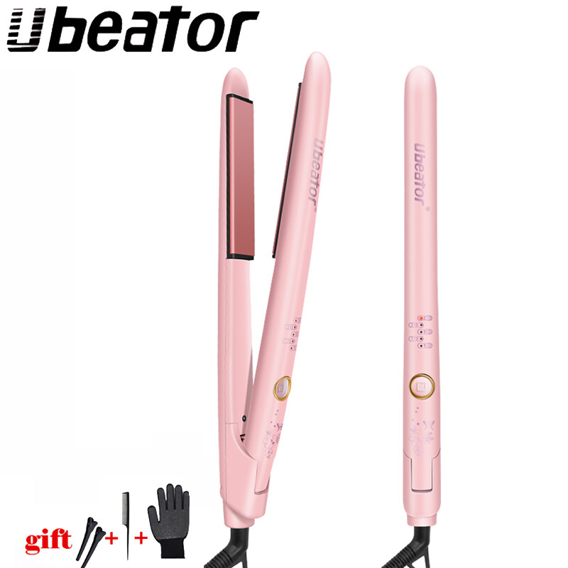 2 In 1 Fast Heat UP Tourmaline Ceramic Professional Steam Hair Straightener Curler For Salon Straightening Iron Styling ราคา 662 บาท*ส่งฟรี