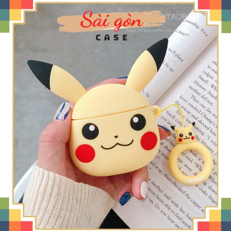 Vỏ bảo vệ bao đựng tai nghe airpod 1/2 - a2 g41 pikachu