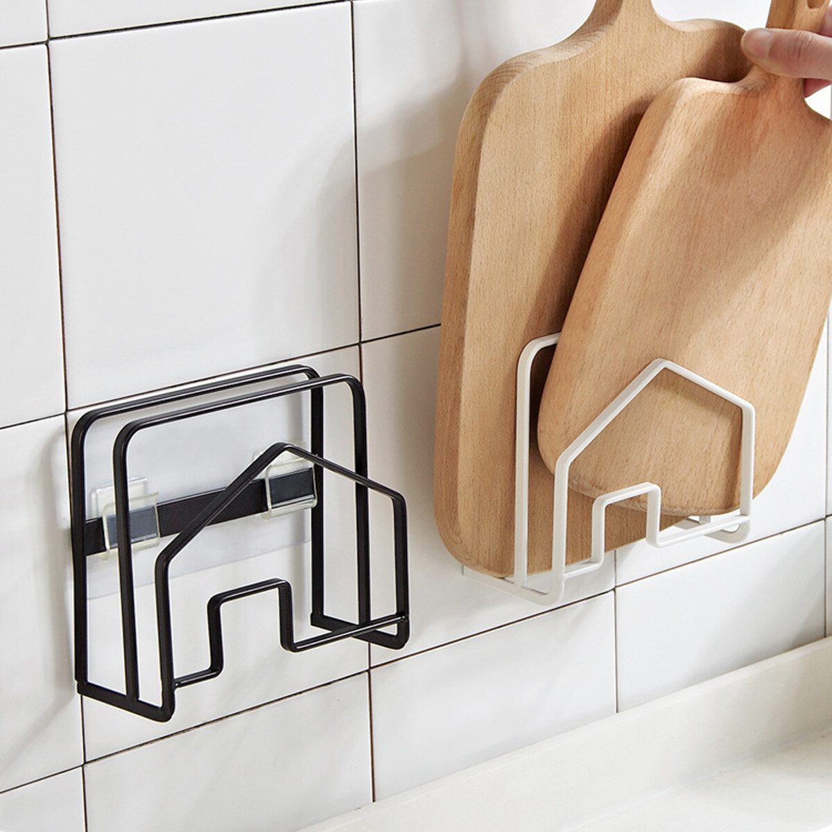 Generic Kitchen Space Saver P Wall Hanging Lid Shelves Jumia