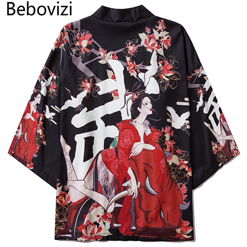 Bebovizi 2020 hoạt hình mùa hè vẻ đẹp Quỷ kimono thời trang dạo phố phong