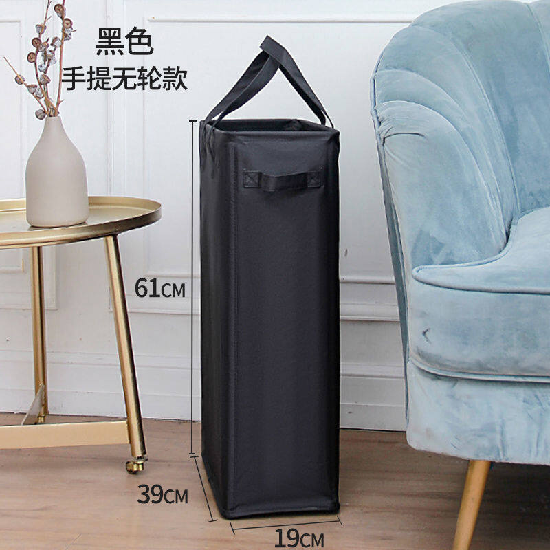 Túi vải gia dụng kyo334, giỏ đựng khung giặt bẩn giỏ giặt quần áo giỏ đựng đồ giặt gấp được có bánh xe, giỏ đựng quần áo