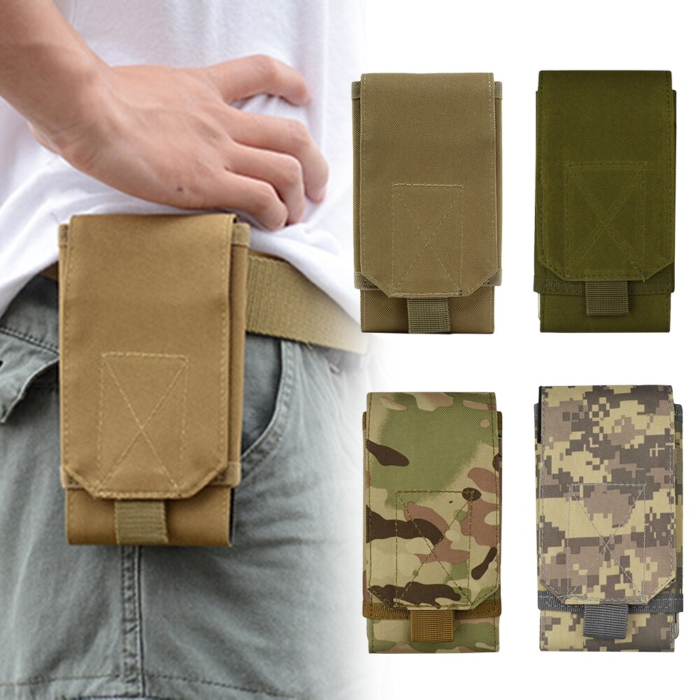 【Chaopai】 Milk DD Waterproof Outdoor Molle Waist Pack Universal Fanny Pocket Phone Bags for Traveling Convenience Supplies