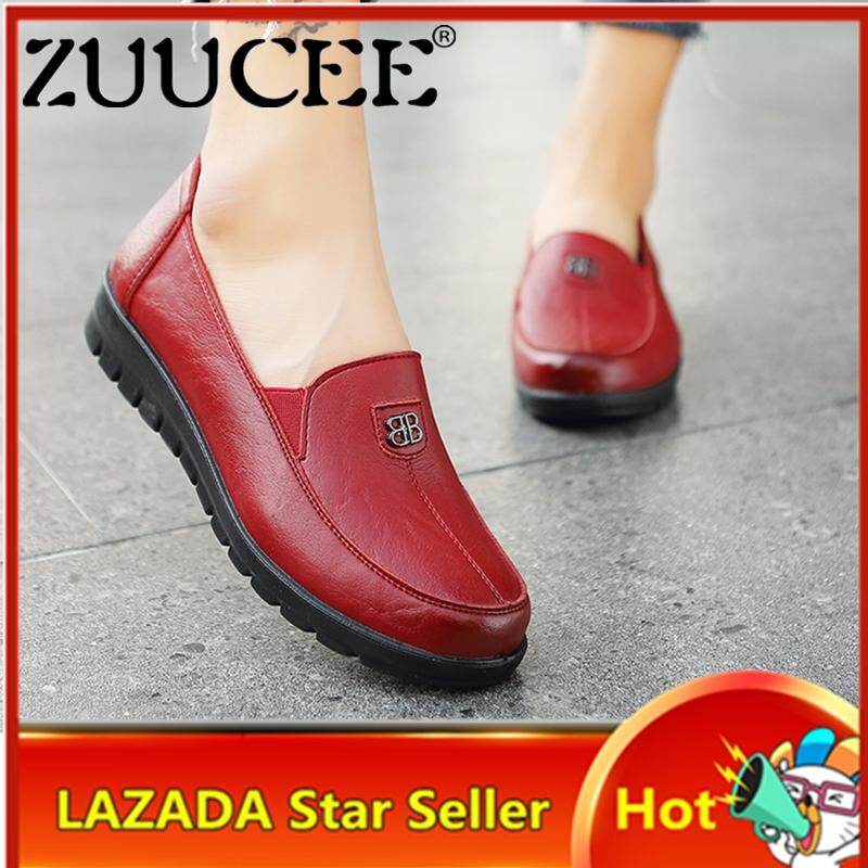 ZUUCEE Giày Lười Đế Bằng Thời Trang Giày Mềm Cho Mẹ Giày Thuyền Cổ Thấp, Nữ Giày Lười Đi Chơi (Miễn Phí Vận Chuyển)