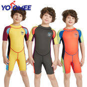 Yoomee Kids Dark Lightning Wetsuit, Neoprene Thermal Swimsuit