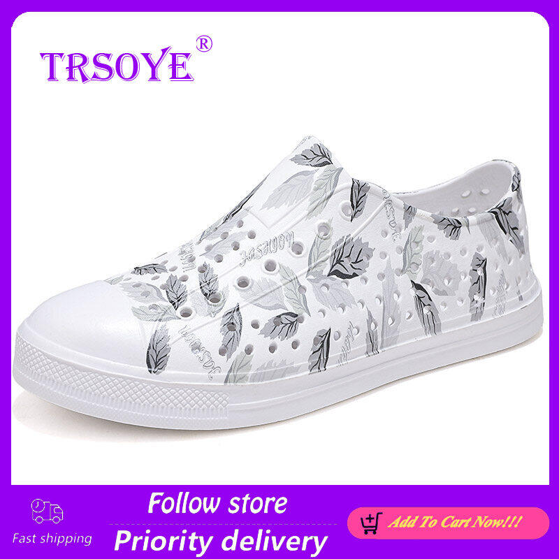 TRSOYE 2022 32 Color Fashion Unisex Sandals Slippers Summer Hole Shoes