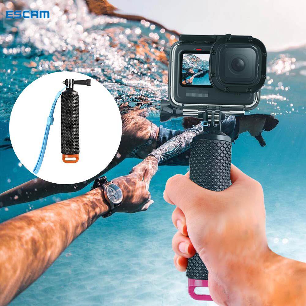 ESCAM Máy ảnh Phụ Kiện Gopro Phụ Kiện Phao Gắn Tay Cầm Nổi Trên Nước Cho Máy Ảnh Hành Động GoPro Hero 9
