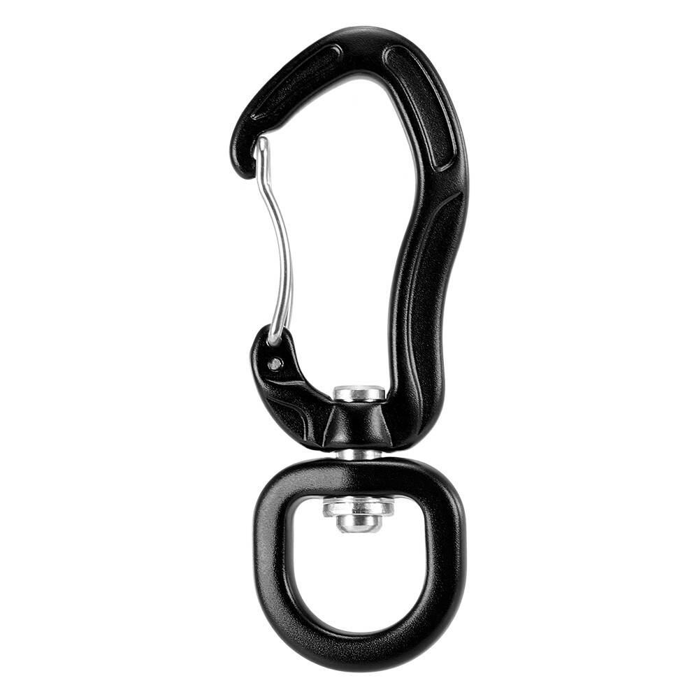 Kẹp Móc Đa Năng Xoay, Con Quay Xoay 360 °, Carabiner Móc Đa Năng Có Dây Nhỏ Móc Kẹp Võng Xoay