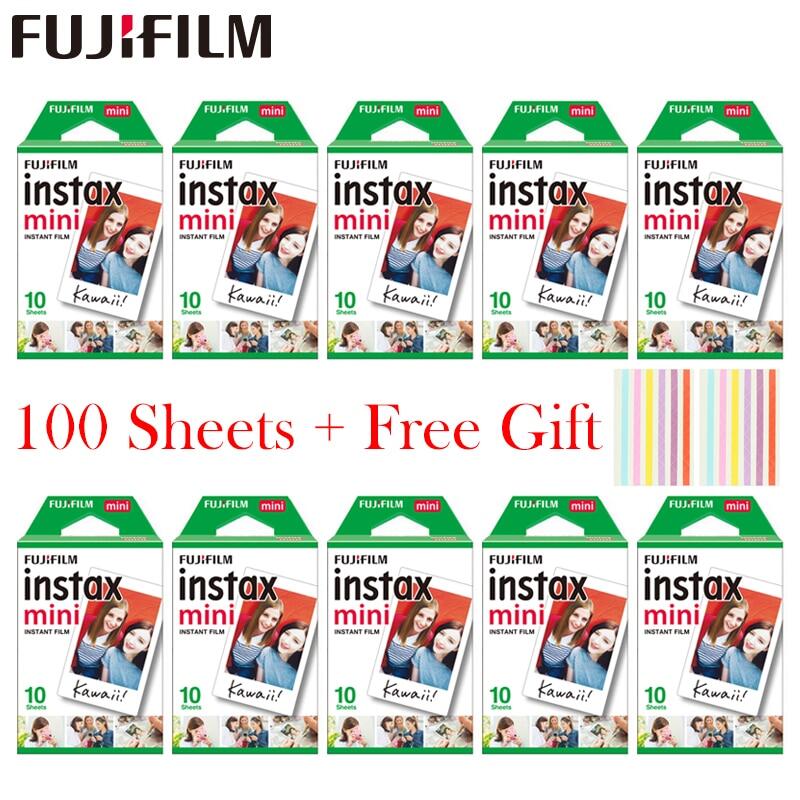 10 tờ giấy ảnh lấy liền phim trắng fujifilm instax mini cho máy ảnh instax mini 11 8 mini 9 7s 9 70 25 50s 90 sp-1 2