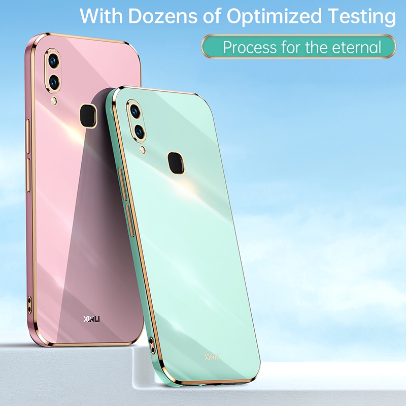 Ốp vivo v11i ốp lưng mạ điện silicon mềm chống sốc ốp điện thoại vivo v11i vivov11i