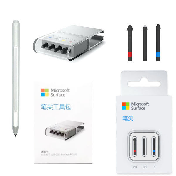 Đầu Bút Surface Mẹo Bộ Linh Kiện Thay Thế (Loại HB Gốc 4 Gói) Cho Surface Pro, Go, Laptop Và Book