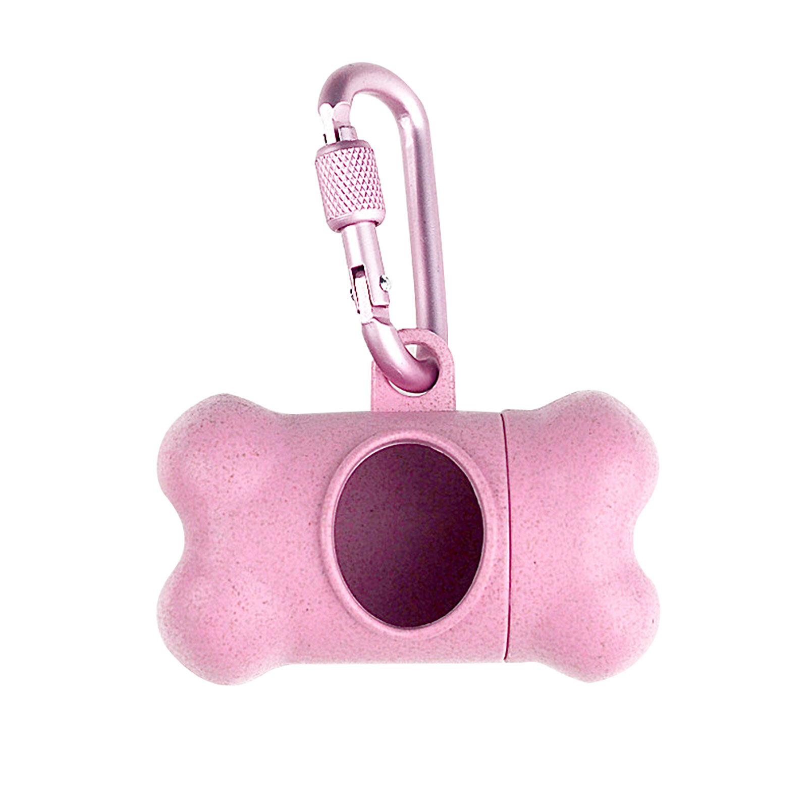 Cleaning Tool Lightweight Small With Buckle Bone Shape Multipurpose Waste Garbage Carrier Portable Accessories Hanging Dog Poop Bag Dispenser