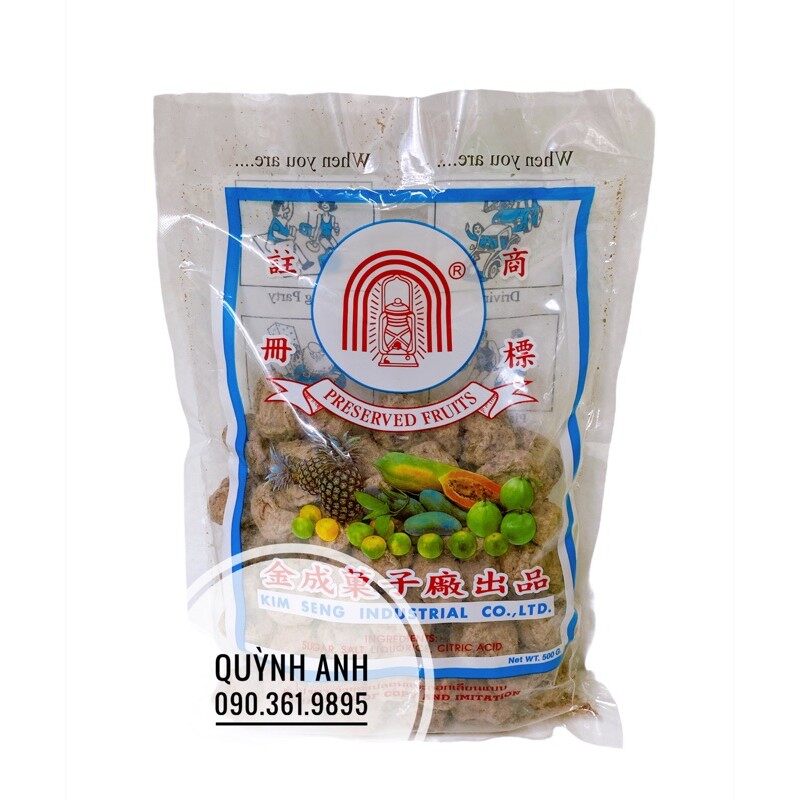 Xí muội ngậm thái lan 500g