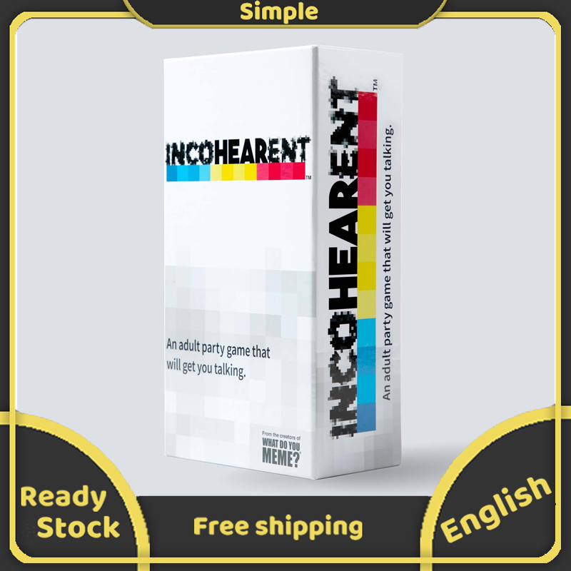 WHAT DO YOU MEME? Incohearent Board Game - Adult Party Game