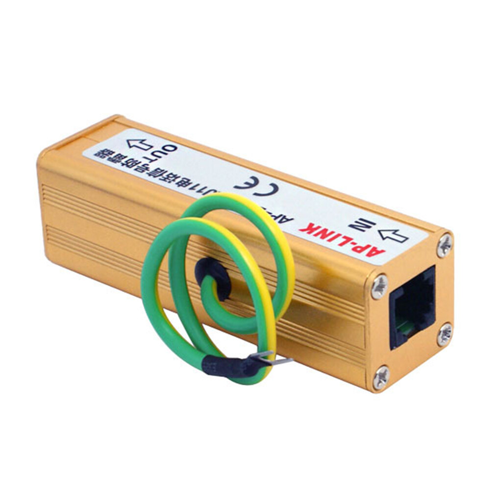 Điện thoại fax RJ-11 RJ11 chống đột biến điện Thiết bị chống sét thiết bị bảo vệ RJ11 bảo vệ tăng