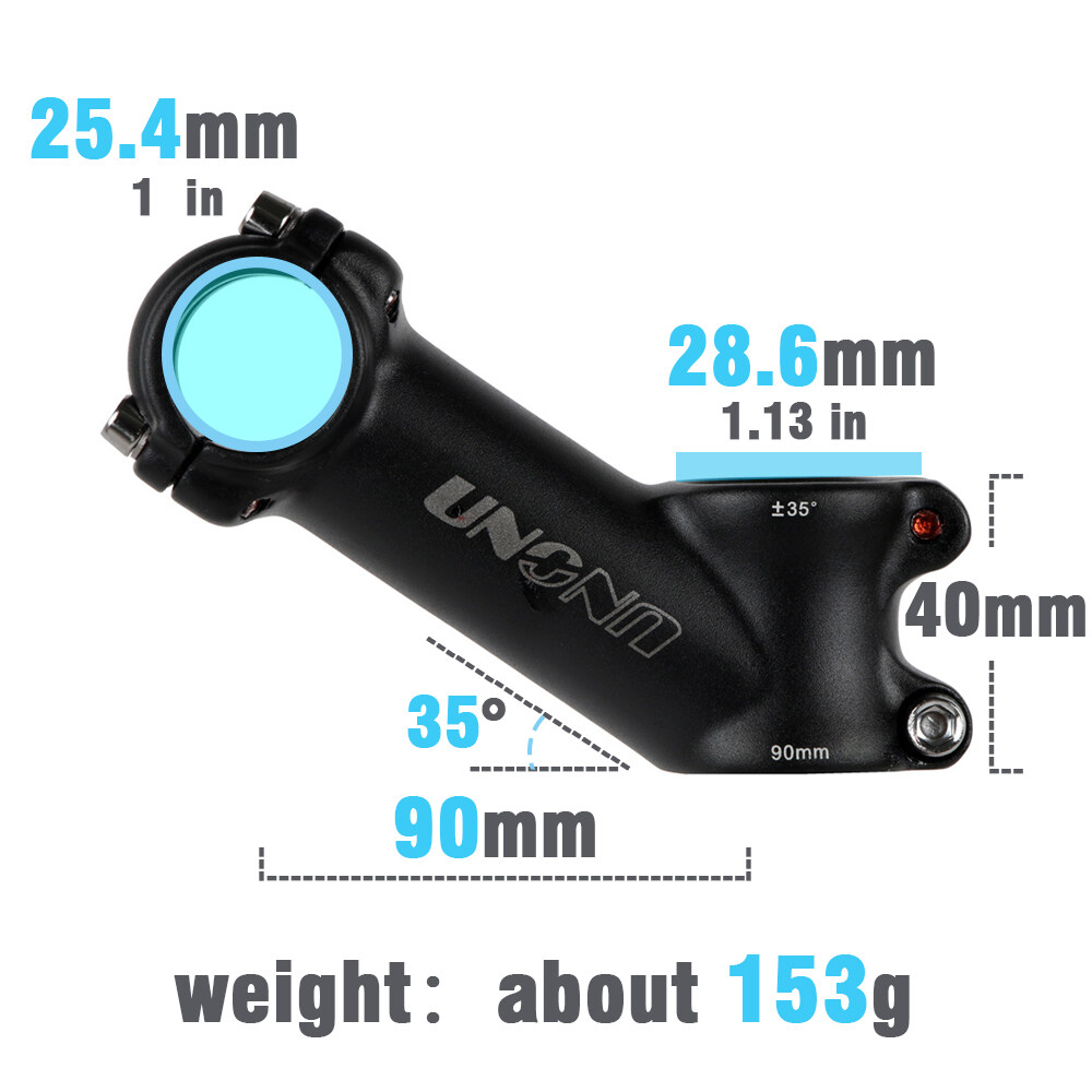 UNO Xe Đạp Hợp kim nhôm thân 6061-T6 dụng cụ nâng tay lái xe đạp phù hợp cho 28.6mm phía trước ngã b