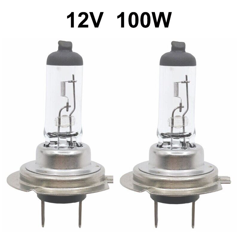 2pcs 12v 100w h1 h3 h4 h7 h11 9005 9006 đèn xe ô tô nguồn 4300k màu trắng ấm đèn sương mù đèn pha halogen bóng đèn halogen đèn đầu xe