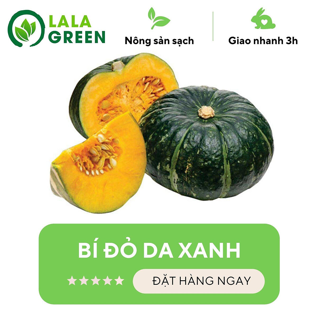 Bí Đỏ Da Xanh - 1Kg