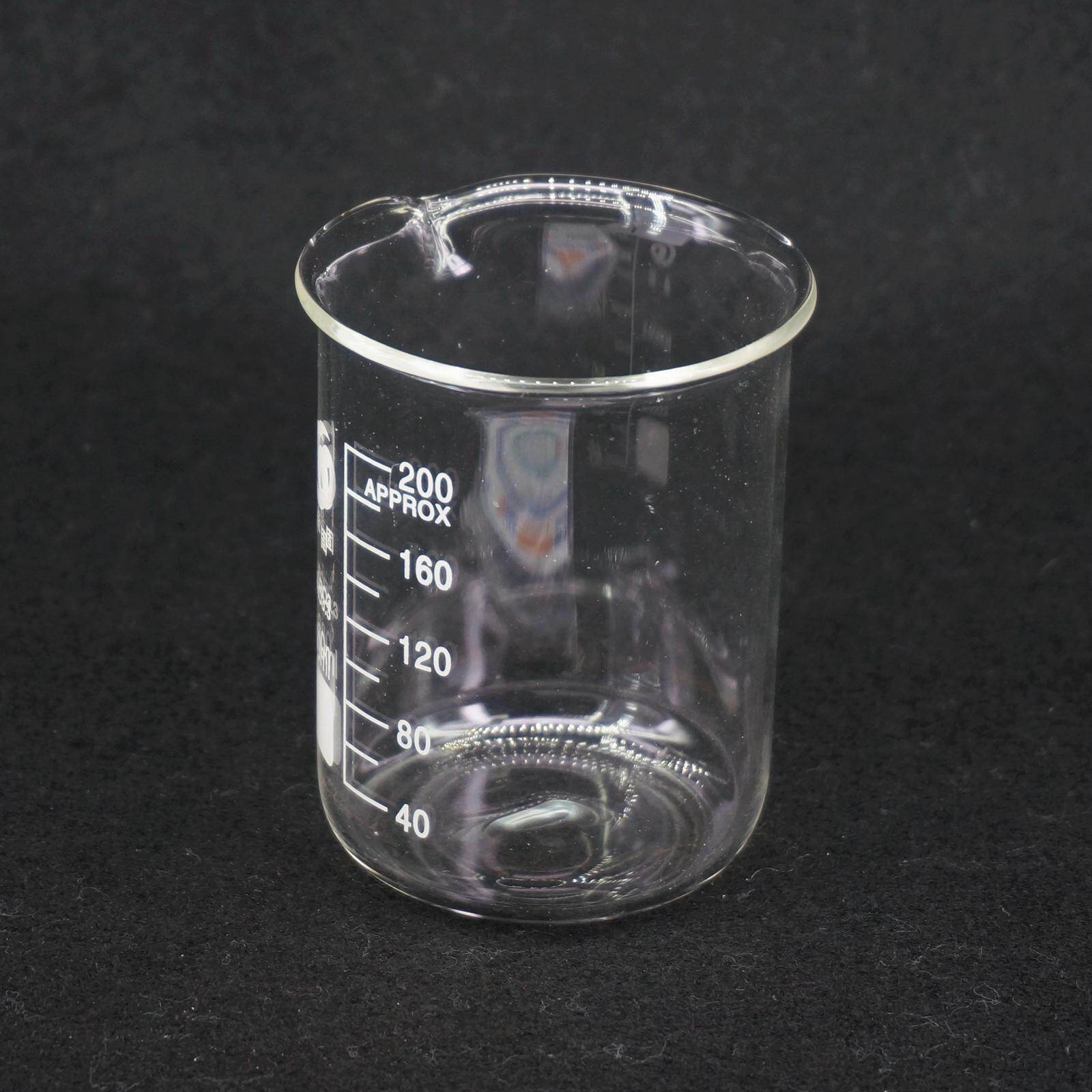 【Best-Selling】 200Ml Low Mẫu Cốc Thủy Tinh Hóa Học Phòng Thí Nghiệm Thủy Tinh Trong Suốt Cốc Thủy Tinh Dày Vòi