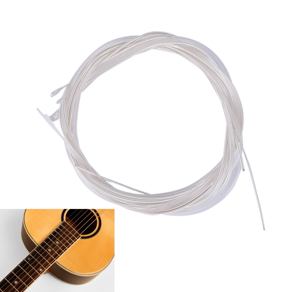 6 dây đàn guitar 1m bộ mạ bạc bằng nylon phụ kiện thay thế cho đàn ghita phụ kiện đàn guitar acoustic cổ điển
