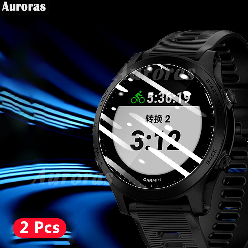 2 Miếng Dán Bảo Vệ Toàn Màn Hình Kính Cường Lực Garmin Forerunner 55