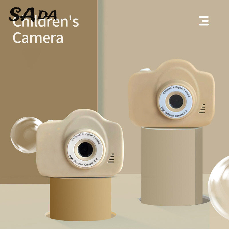 Sada hd a3 trẻ em mini máy ảnh nhỏ máy ảnh slr nhẹ xách tay máy ghi camera video đồ chơi
