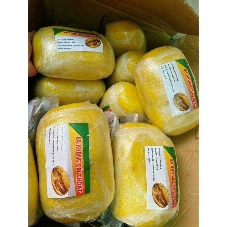 Gà bó xôi. Gà không lối thoát nguyên con 1,7-2kg