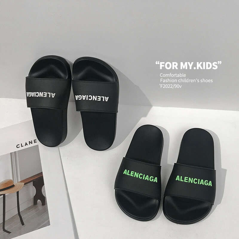 Wenzhou Shoes Children's Slippers 2022 Boys' Sandals Girls' Leisure Anti slip Fashion Brand SlippersXingTai ราคา 441 บาท*ส่งฟรี