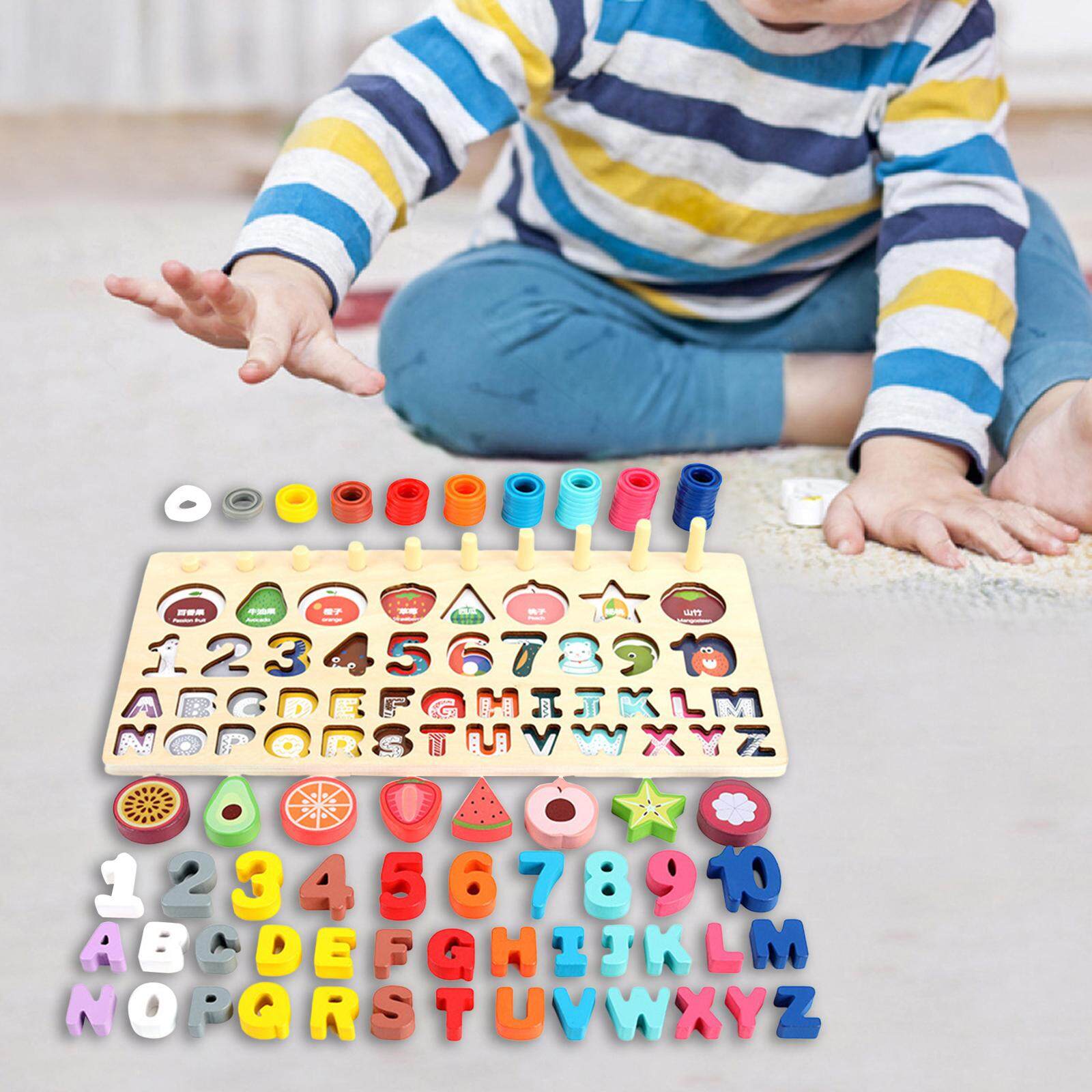 Ccangel Montessori phù hợp với bảng chữ cái đồ chơi cho trẻ em lứa tuổi 3