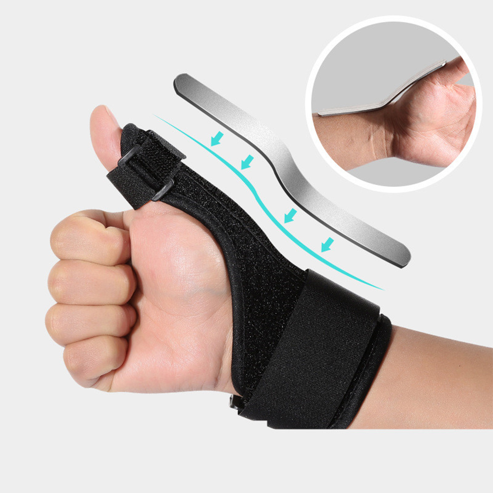 Nẹp ngón tay cái điều chỉnh được đai cố định hỗ trợ ngón tay băng đeo cổ tay nén bảo vệ ngón tay cho viêm gân viêm khớp