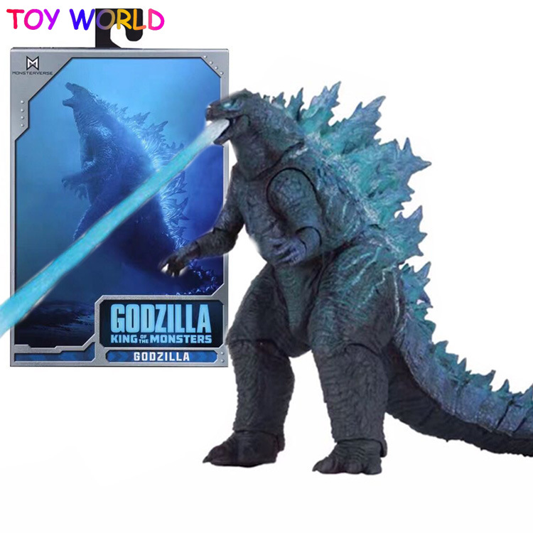 Neca godzilla phiên bản năng lượng phản lực hạt nhân phim 2019 mô hình quái vật shm di chuyển được trang trí