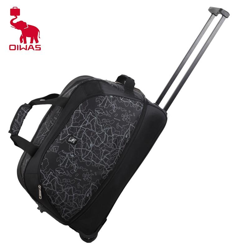OIWAS Foldable Luggage Bag Travel Duffle Trolley bag Rolling Suitcase Women Men Travel Bags With Wheel Carry-On Bag Good Quality OCL8019 ราคา 1,308 บาท*ส่งฟรี
