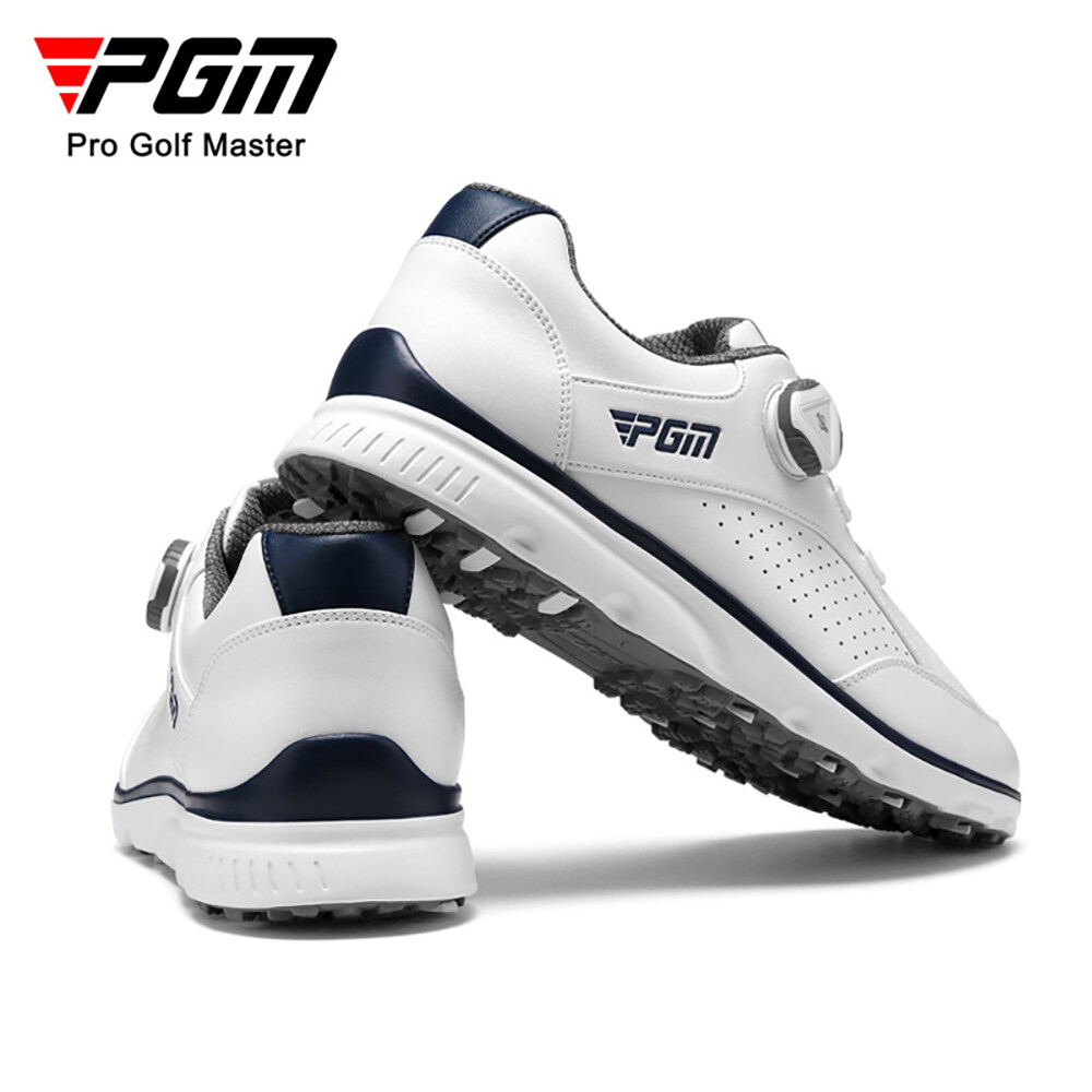 PGM men s golf shoes button shoes men s sports shoes waterproof sports