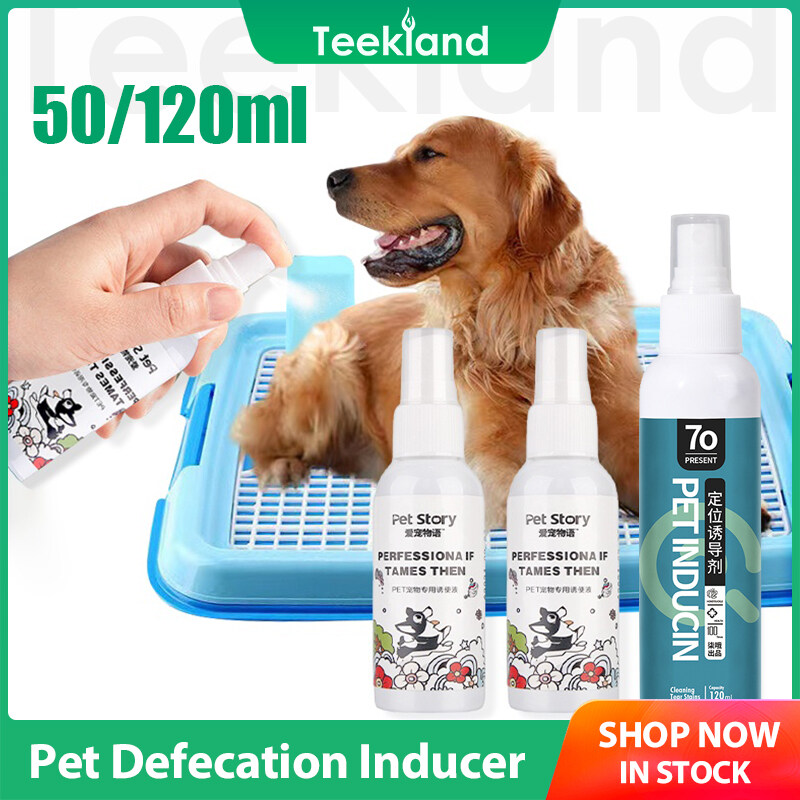 Teekland 50ml 120ml vật nuôi đại tiện cảm ứng chó PEE cảm ứng hướng dẫn