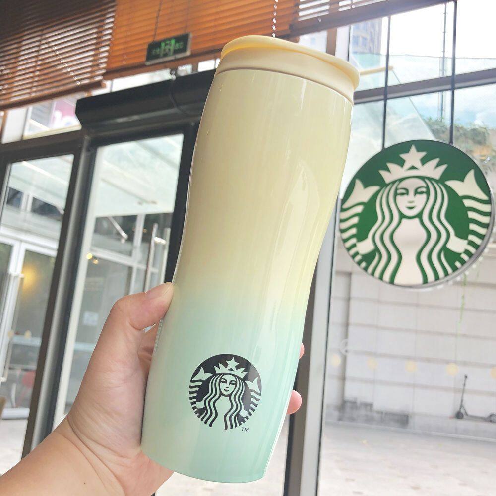 Startbuck cửa hàng chính thức Starbuck Cốc cách nhiệt Starbuck cốc nước phiên bản giới hạn Cốc cách nhiệt cốc cà phê cốc inox dung tích lớn đi kèm với Gradient cổ điển cốc nước