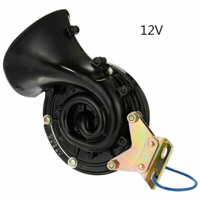 Còi hơi hình ốc sên điện thông dụng 300db 12v 24v, âm thanh lớn, cho xe tải xe máy xe máy không thấm nước