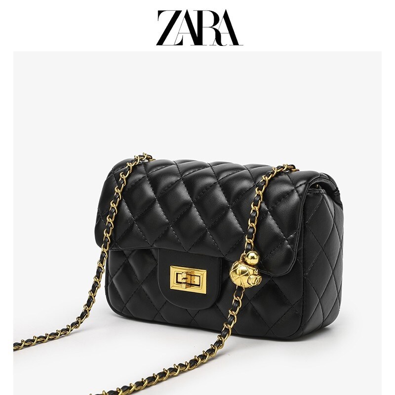 ZARA Women s small bag 2023 new trendy women s small fragrant style