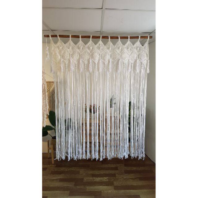 Mành cửa, rèm cửa macrame